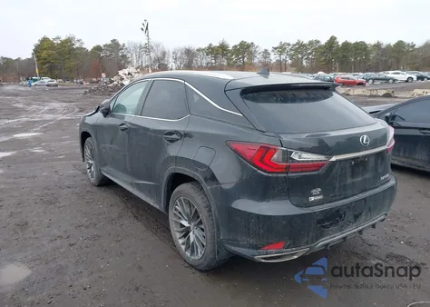 2021 Lexus Rx 350 F Sport Appearance from USA, damaged, VIN 2T2SZMDAXMC272748